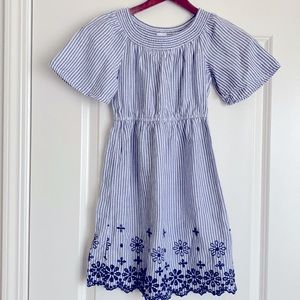 Girls embroidered dress